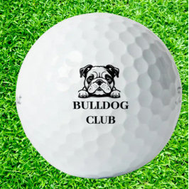 Bulldog Custom Club Thema Golfball