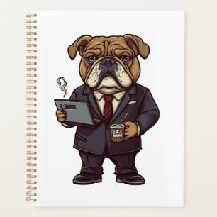 Bulldog d'Affaires � Chien de Bureau Drôle
