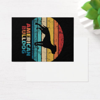 Bulldog d'Amérique vintage