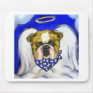 Bulldog Engel Mousepad