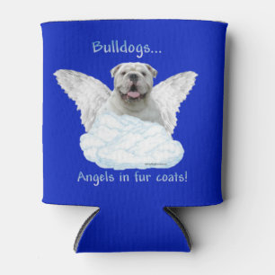 Bulldog Engel Poster Dosenkühler