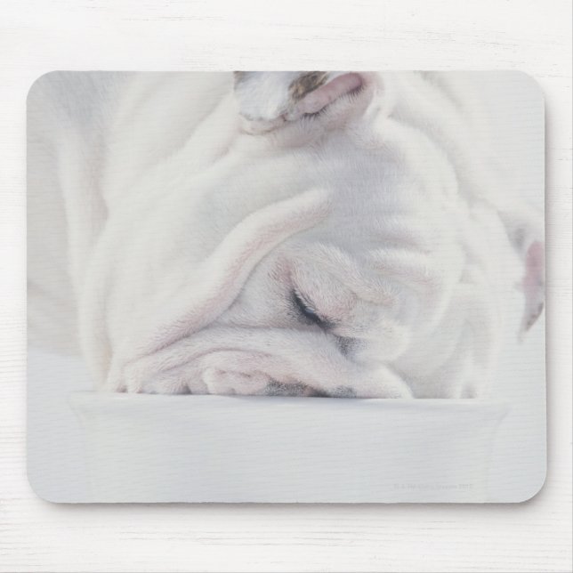 Bulldog essen mousepad (Vorne)