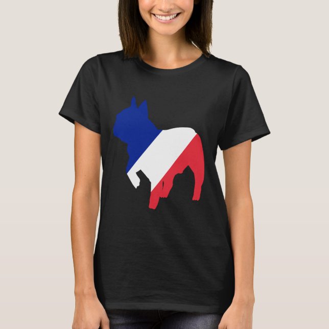 Bulldog-Fahne T-Shirt (Vorderseite)