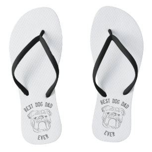 Bulldog Flip Flops