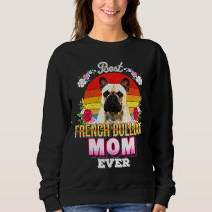 Bulldog Floral Sweatshirt