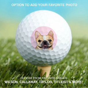 Bulldog   Foto für Heimtiere Modernes, benutzerdef Golfball
