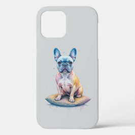 Bulldog Francés Colorido y Artístico Case-Mate iPhone Hülle