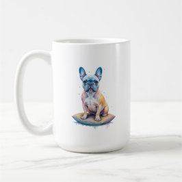 Bulldog Francés Colorido y Artístico Kaffeetasse