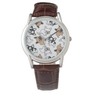 Bulldog, französisches Zubehör Armbanduhr