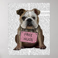 Bulldog-freie Hugs