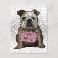 Bulldog-freie Hugs