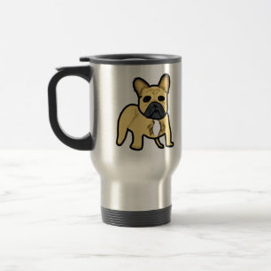 Bulldog Frenchie Reisebecher