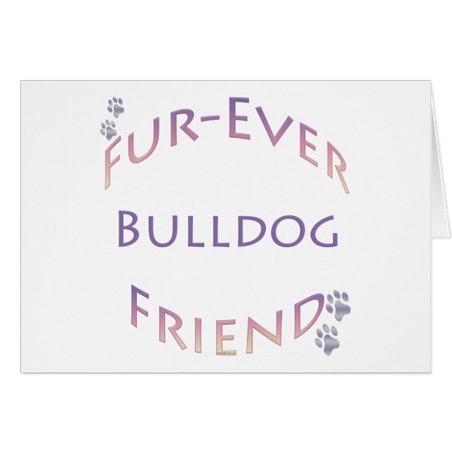 Bulldog Furever (Vorderseite (Horizontal))