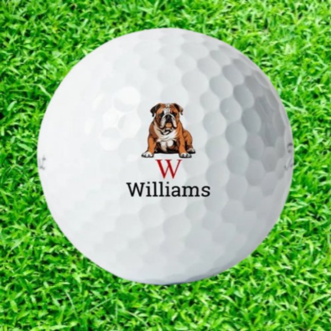 Bulldog-Geschenk Golfball (Surprise your loved ones with Bulldog Gift Golf Balls—thoughtful, unique golf gifts that show you ca)