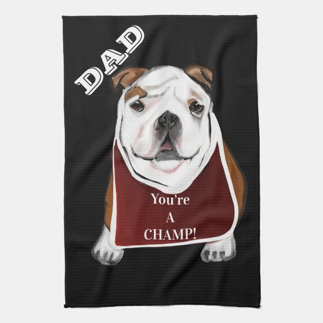 BULLDOG GESCHIRRTUCH (Vertikal)