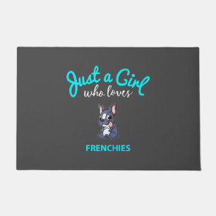 Bulldog Girls Französisch Bulldog Geschenk Fußmatte