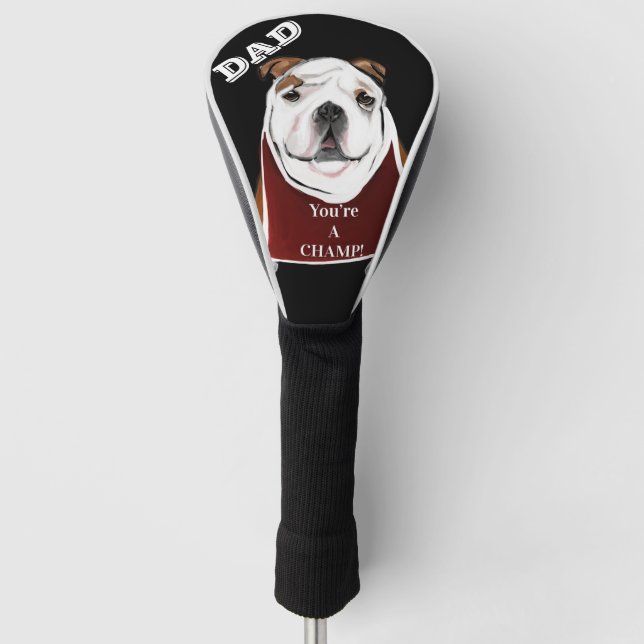 BULLDOG      GOLF HEADCOVER (Vorderseite)