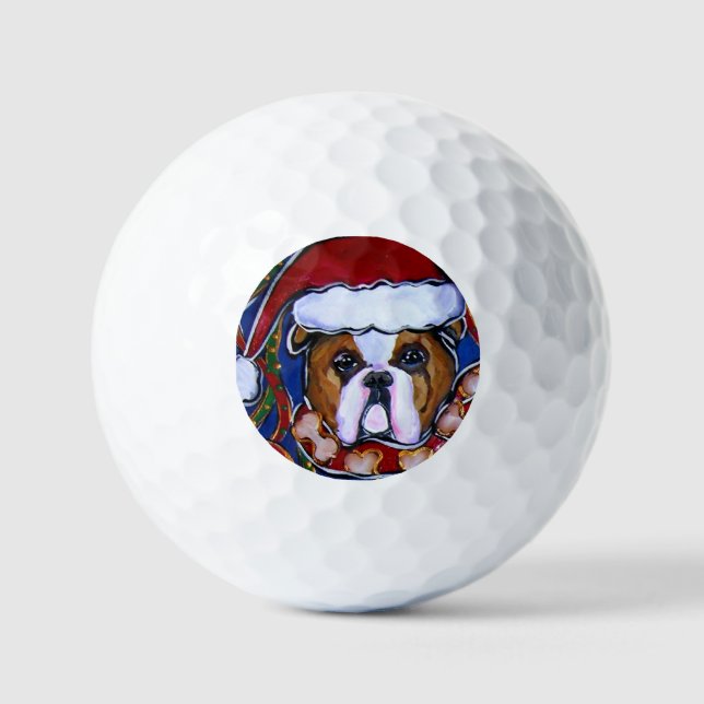 Bulldog Golfball (Vorderseite)