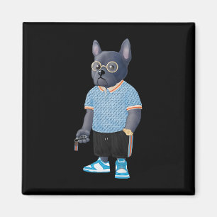 Bulldog Handsome Bulldog Vater Gangster Magnet