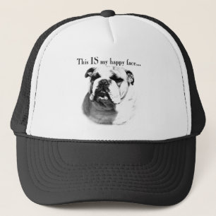 Bulldog Happy Face Truckerkappe