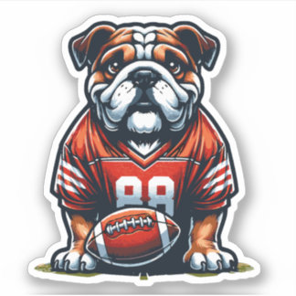 Bulldog-Hundekleber Aufkleber