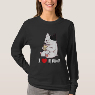 Bulldog-I-Liebe Boba Bubble Milk Tee Dog Cut