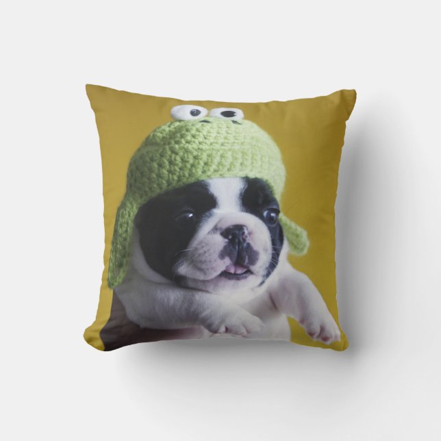 Bulldog Kissen (Vorderseite)