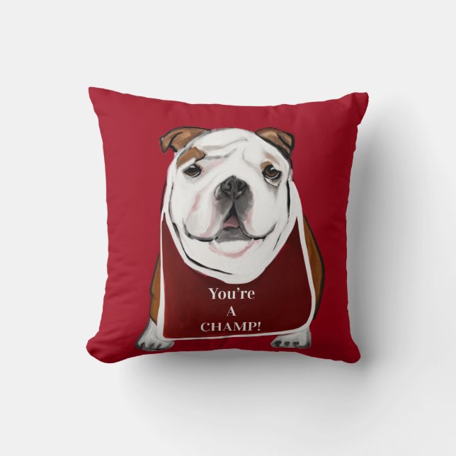 BULLDOG KISSEN (Vorderseite)