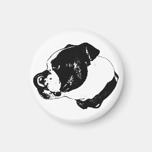 Bulldog Leck-Schrankmagnet Magnet