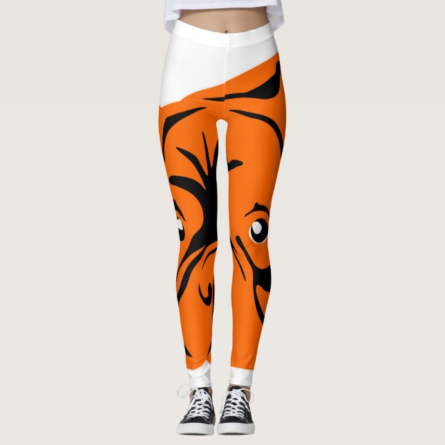 Bulldog Leggings (Vorderseite)