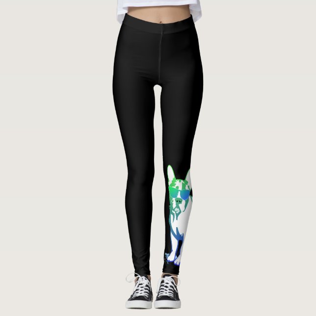 Bulldog Leggings (Vorderseite)