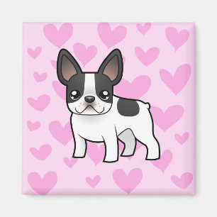 Bulldog-Liebe Magnet
