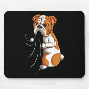 Bulldog Liebhaber Bully Dog Mädchen Frauen Kinder  Mousepad