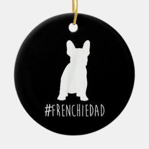 Bulldog Lover Französischer Vater Französischer Keramik Ornament