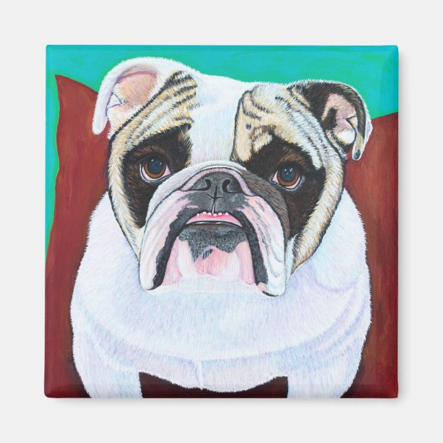 Bulldog Magnet (Vorne)
