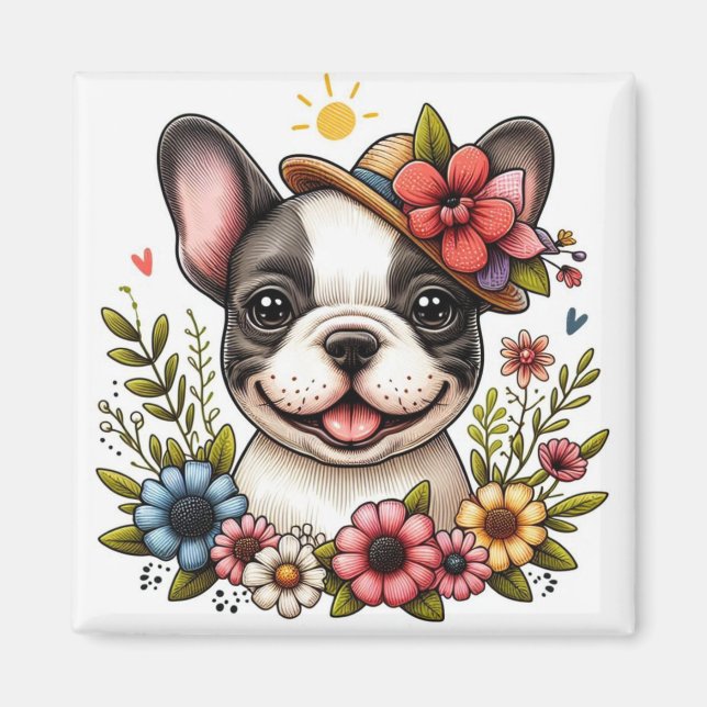 Bulldog Magnet (Vorne)