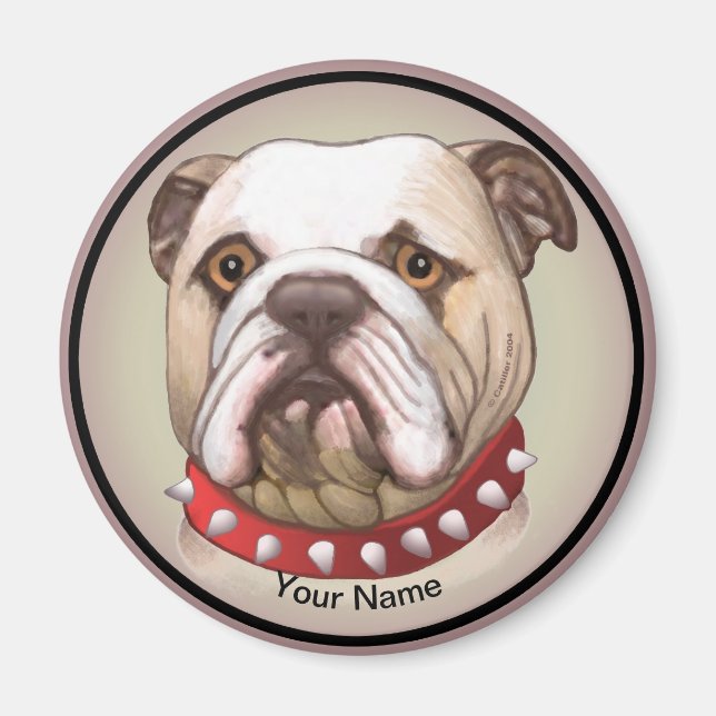 Bulldog Magnet (Vorne)