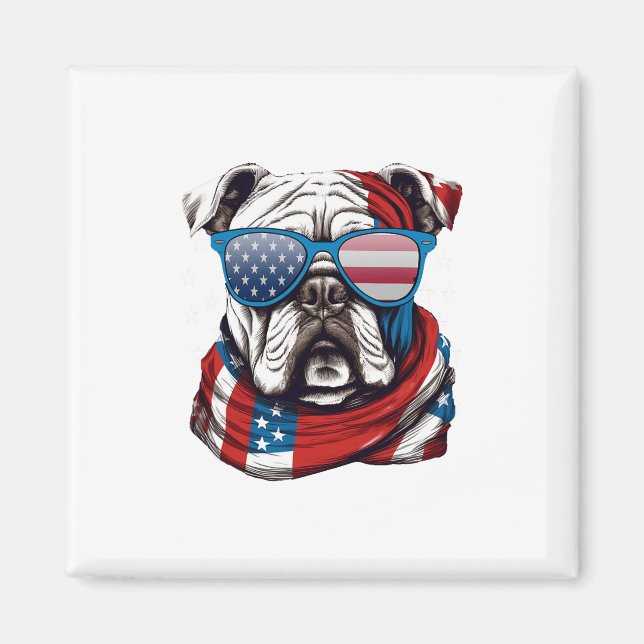 Bulldog Magnet (Vorne)