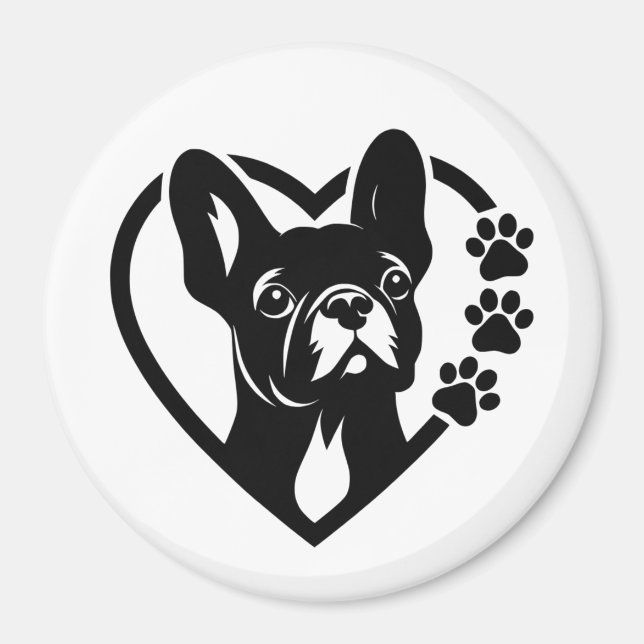 Bulldog Magnet (Vorne)
