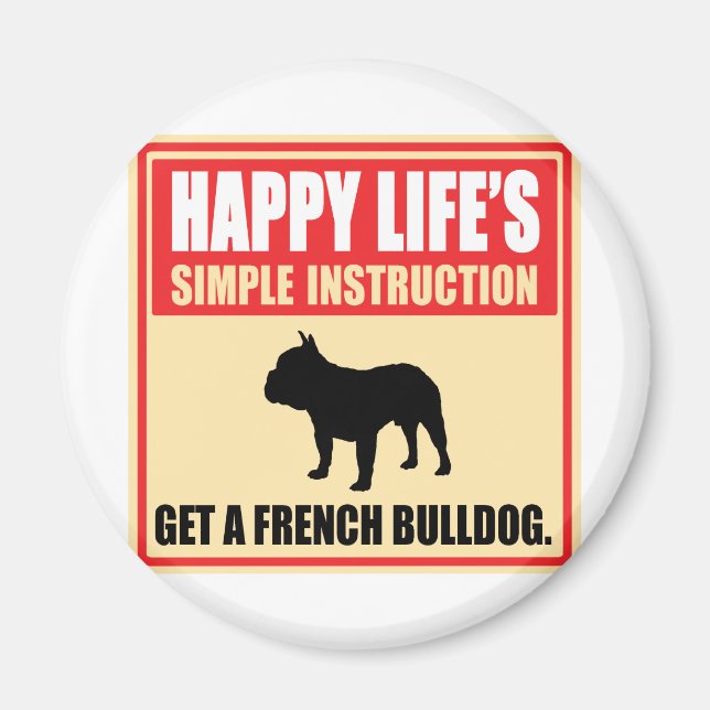 Bulldog Magnet (Vorne)