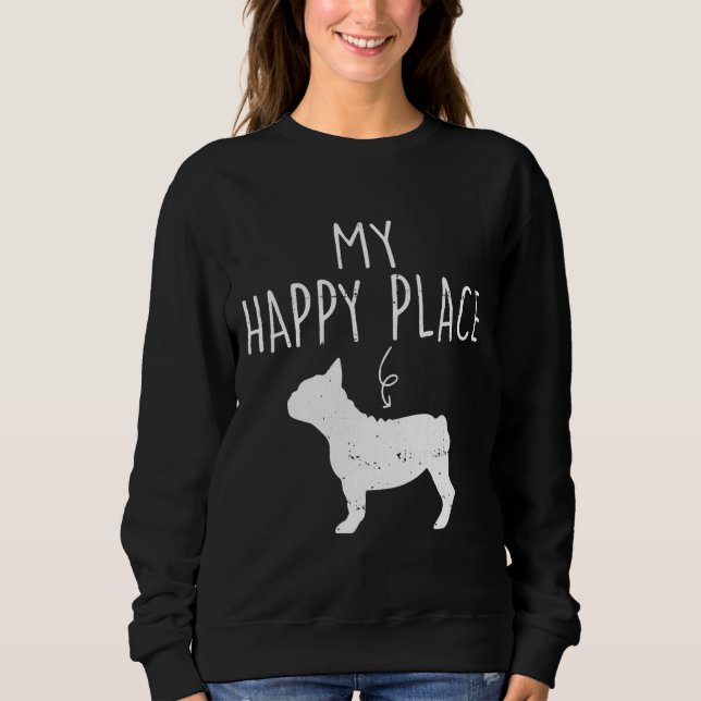 Bulldog-Mama 102 Sweatshirt (Vorderseite)