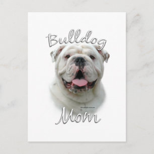 Bulldog-Mama 2 Postkarte