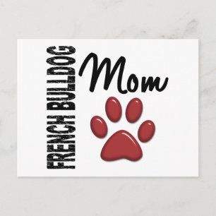 Bulldog-Mama 2 Postkarte
