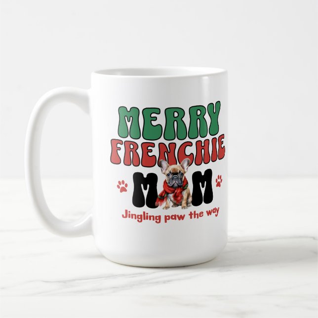 Bulldog-Mama Kaffeetasse (Links)