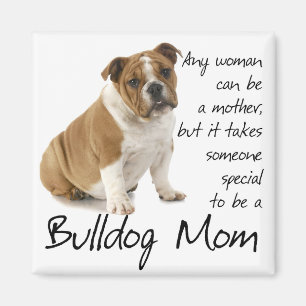 Bulldog Mama Magnet