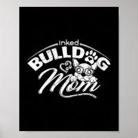 Bulldog Mama Tattoos Alte Englische Bulldog Mama T