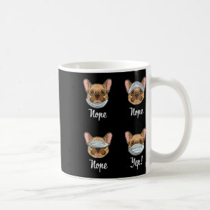 Bulldog-Maskenbulldogs Kaffeetasse