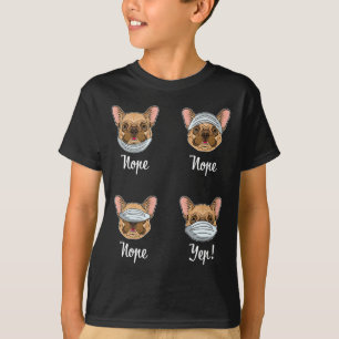 Bulldog-Maskenbulldogs T-Shirt