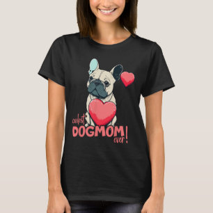 Bulldog mit Heartballon - Coolste Dogama aller Zei T-Shirt