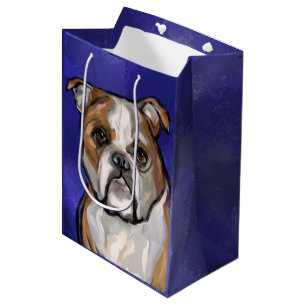 Bulldog Mittlere Geschenktüte